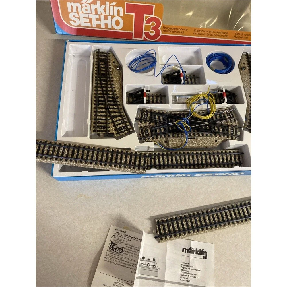 Marklin set-ho T3 Switching Track Set